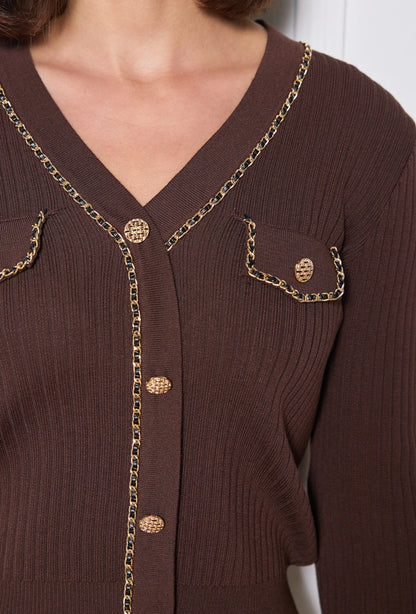 Gestrickter Pullover