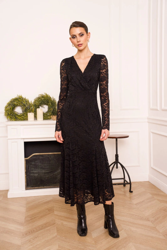 Maxikleid aus Spitze