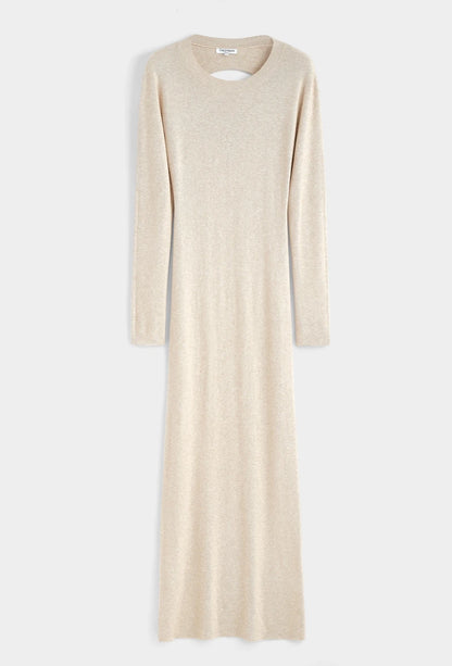 Feinstrick-Kleid mit Rückenausschnitt