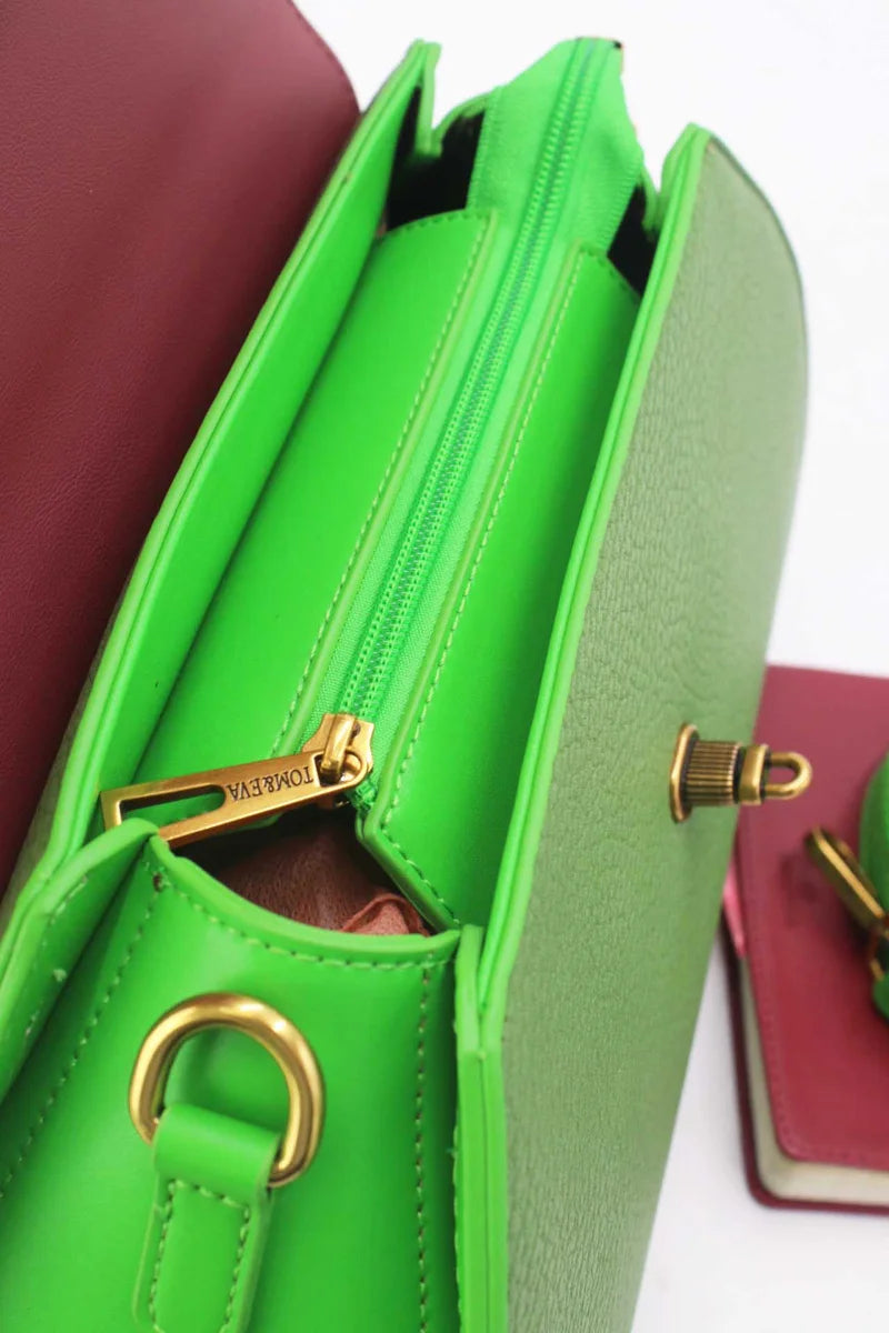 Handtasche mit 4 Innenfächern