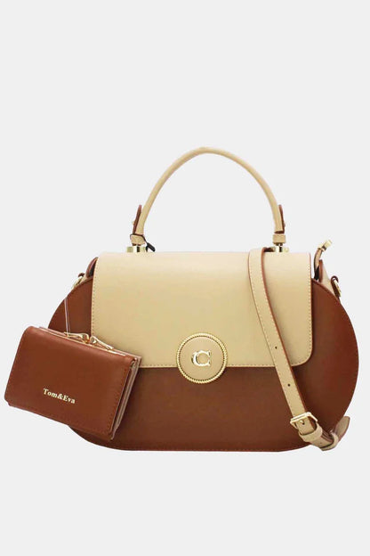 Elegante Handtasche inklusive passender Geldbörse