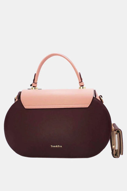 Elegante Handtasche inklusive passender Geldbörse