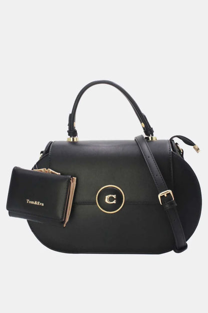 Elegante Handtasche inklusive passender Geldbörse