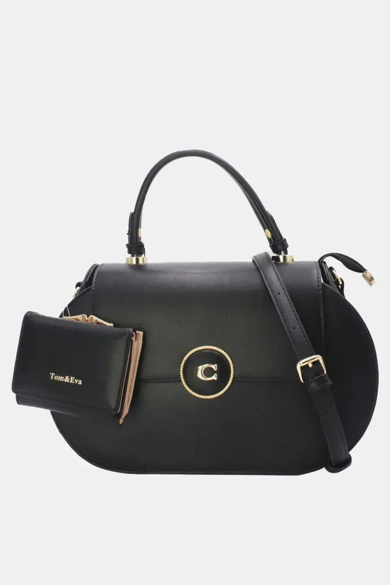 Elegante Handtasche inklusive passender Geldbörse