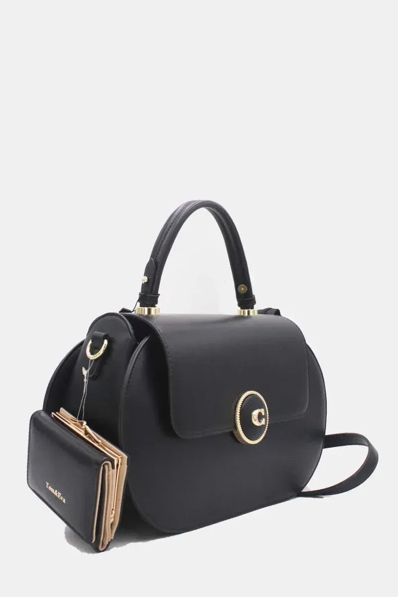 Elegante Handtasche inklusive passender Geldbörse