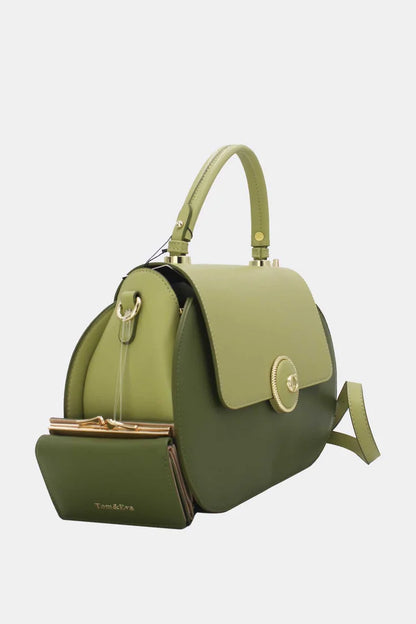 Elegante Handtasche inklusive passender Geldbörse