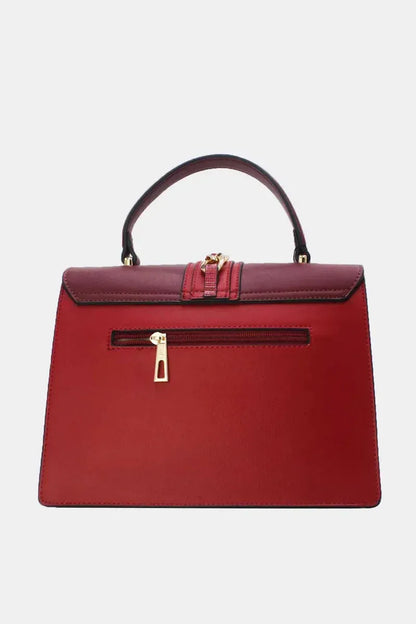 Elegante Design-Handtasche mit Drehverschluss