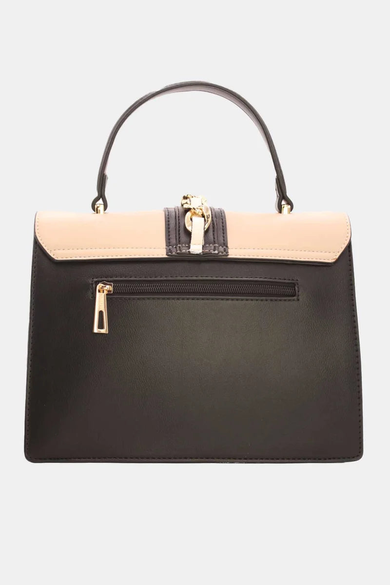 Elegante Design-Handtasche mit Drehverschluss