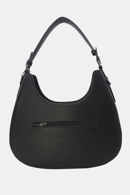 Elegante Schultertasche mit Drehverschluss