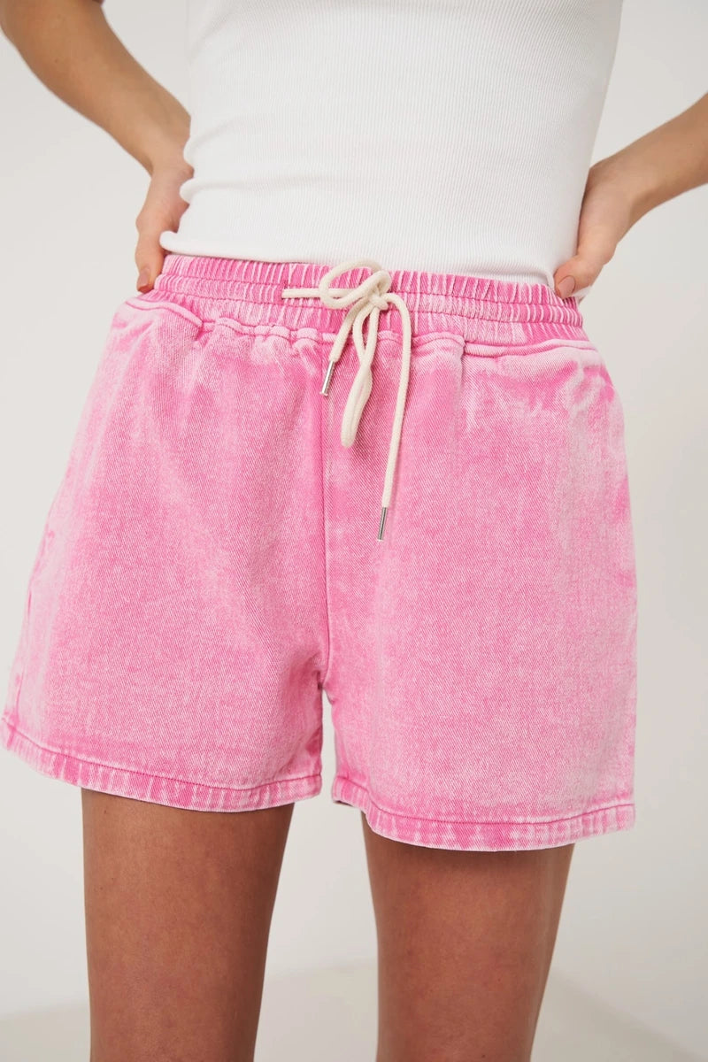 Jeans-Shorts im Used-Look