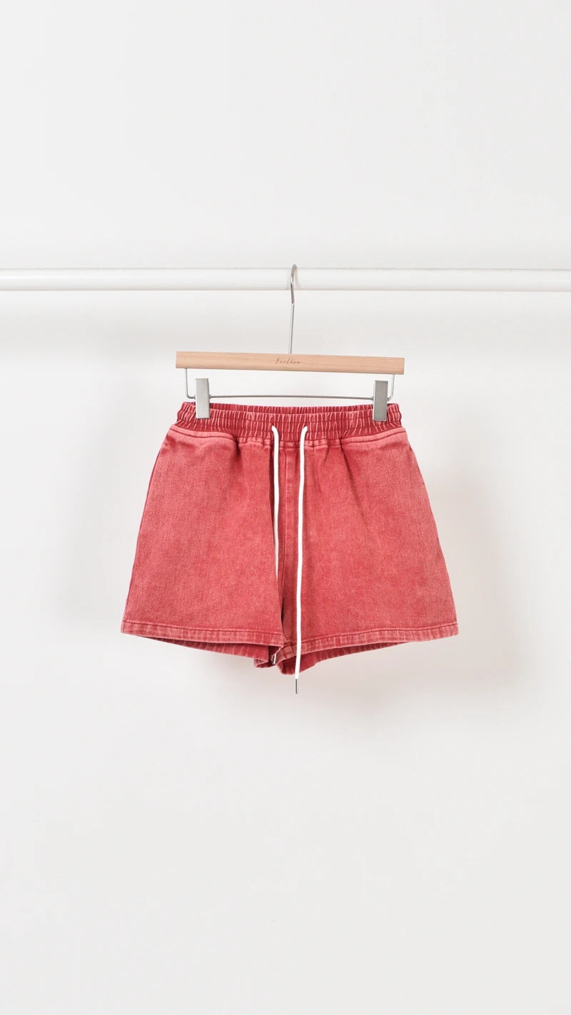 Jeans-Shorts im Used-Look