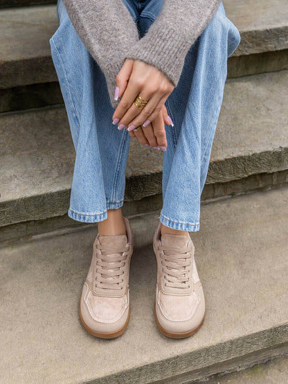 Damen Sneaker in Wildleder-Optik