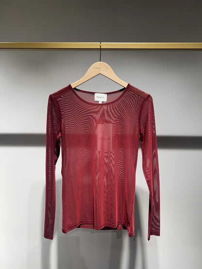 T-Shirt aus Stretch-Mesh