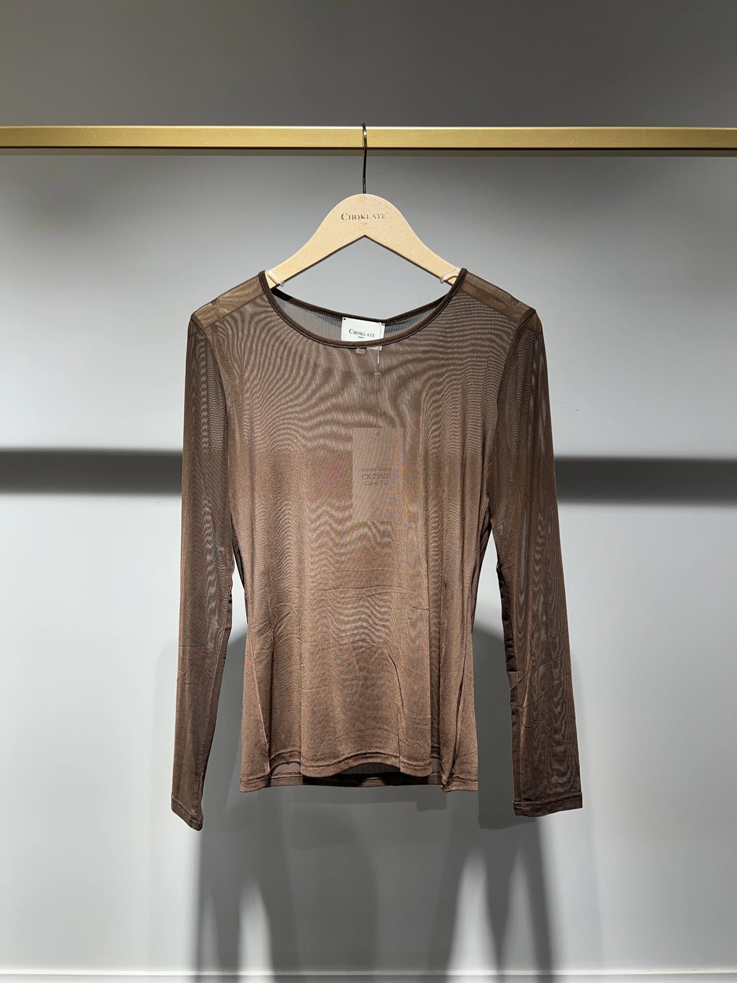 T-Shirt aus Stretch-Mesh
