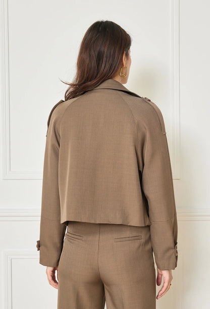 Kurzer Trenchcoat