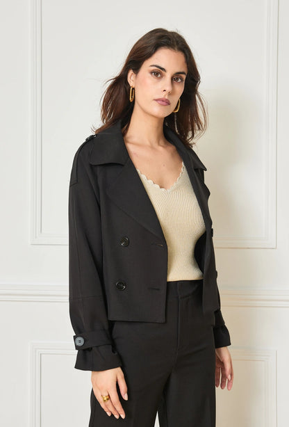 Kurzer Trenchcoat