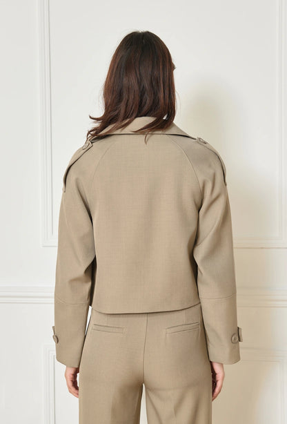 Kurzer Trenchcoat