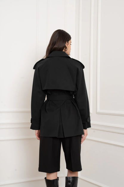 Trenchcoat mit Taillengürtel