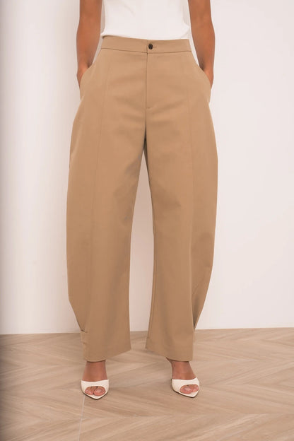Ballonhose mit Kordelzug am Saum