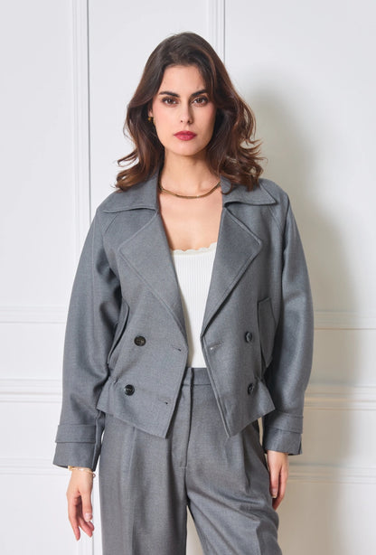 Peacoat-Jacke
