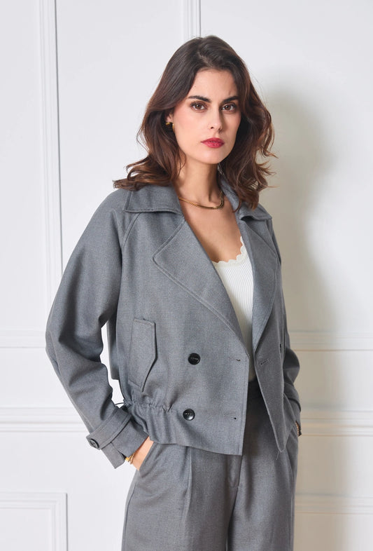 Peacoat-Jacke