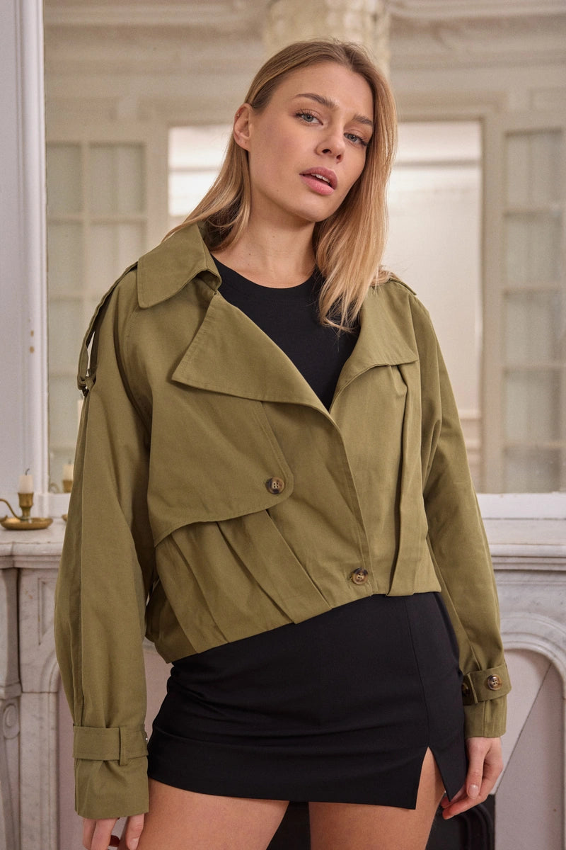 Strukturierte Kurzjacke