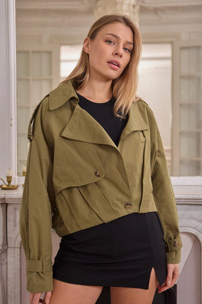 Strukturierte Kurzjacke