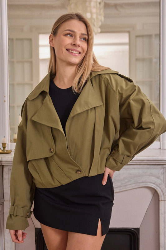 Strukturierte Kurzjacke