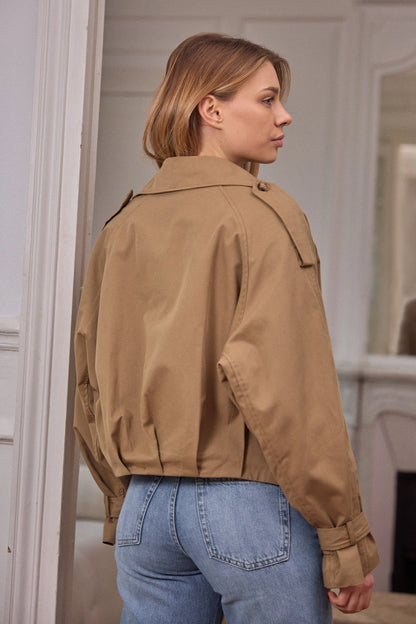 Strukturierte Kurzjacke