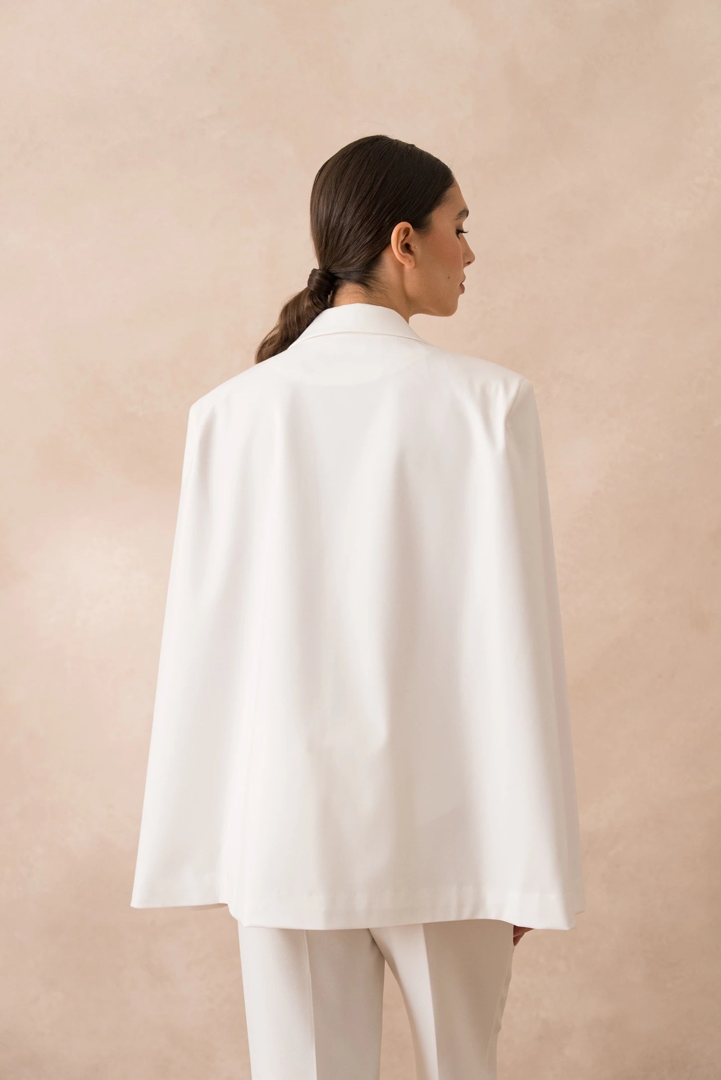 Oversize-Cape mit erstklassigen Details